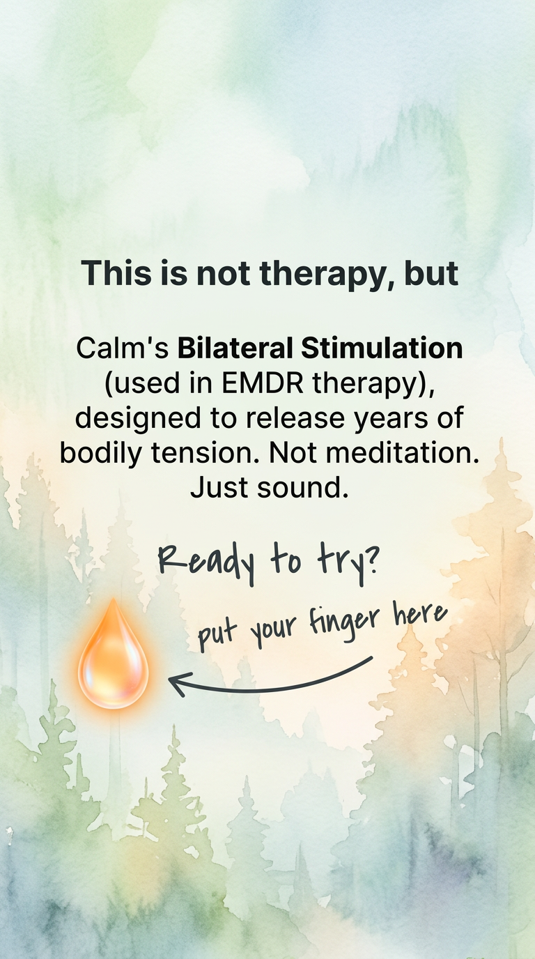 Calm Facebook ad