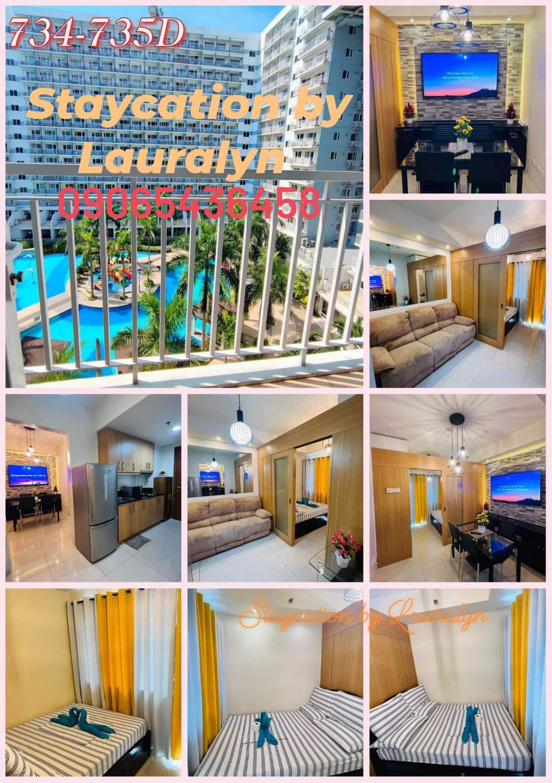 Staycation Shell Residences Manila near Mall of Asia by: Lauralyn Broñosa Facebook ad: Staycation