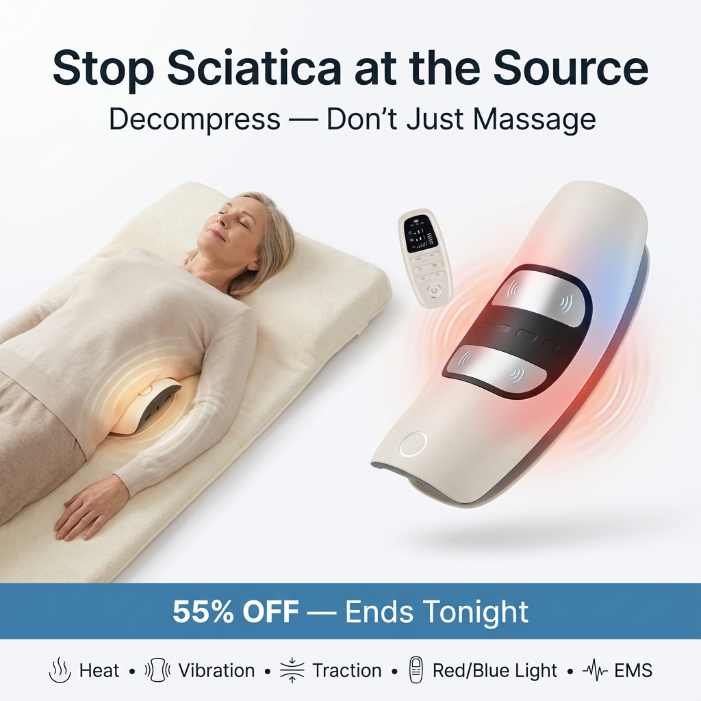 Lumova Health Facebook ad: Stop Sciatica at the Source
