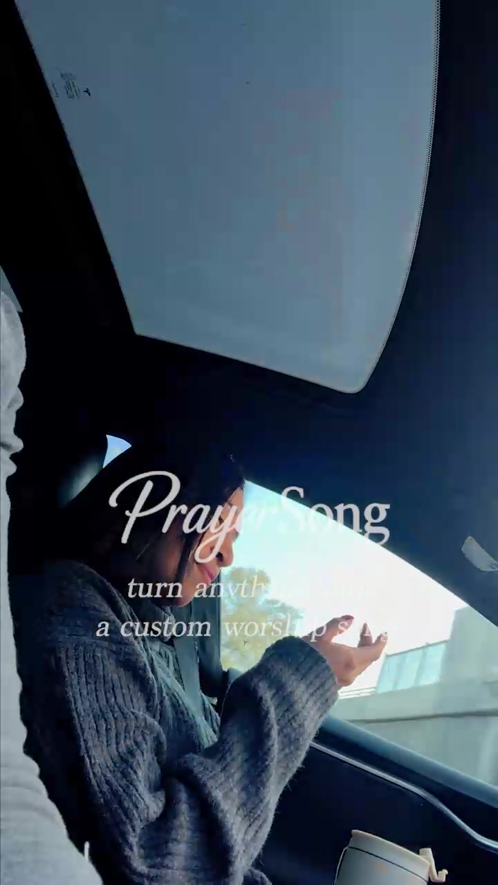 PrayerSong Facebook ad: Surprise them with a PrayerSong!
