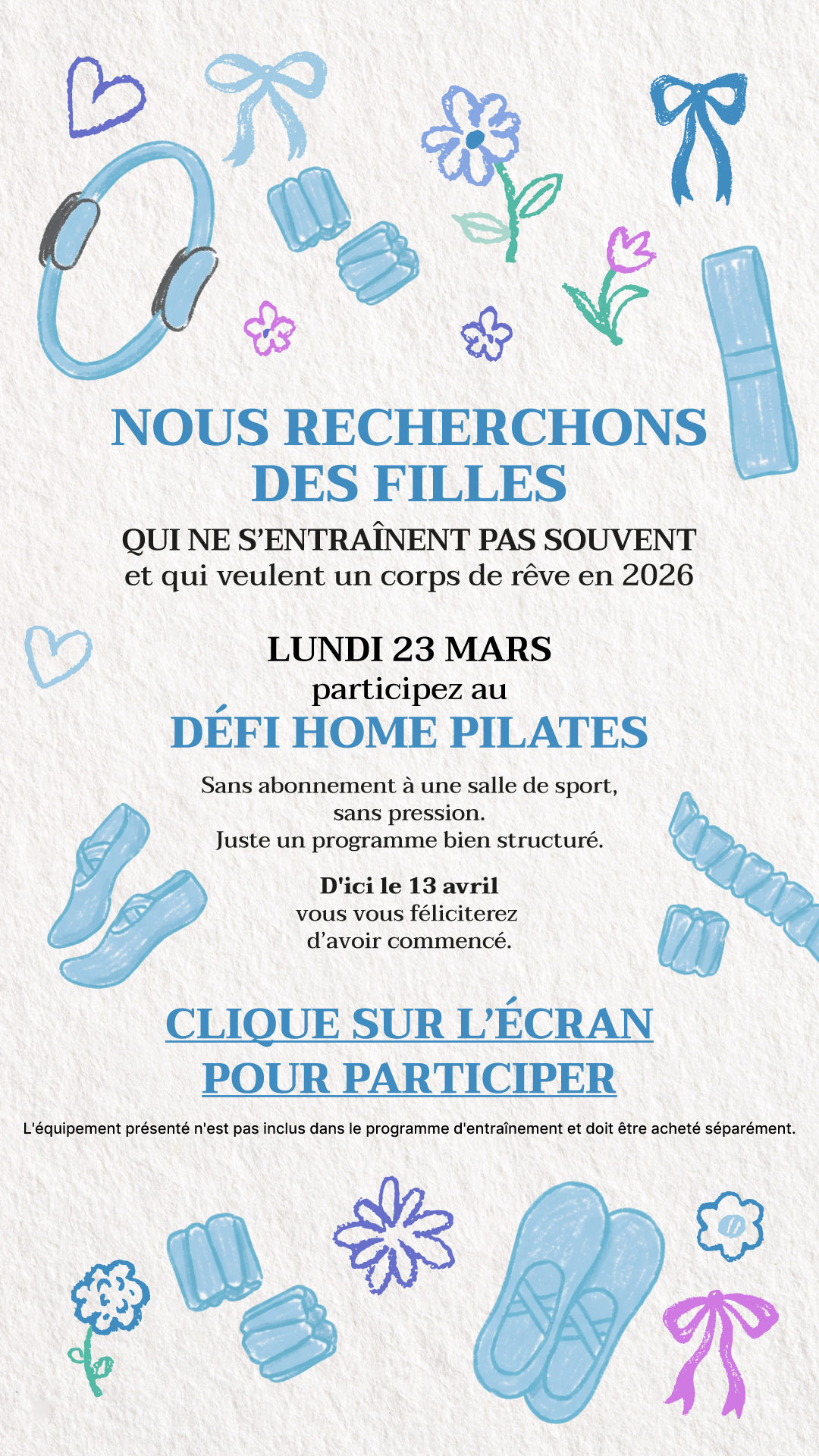 Lessie Fitness Facebook ad