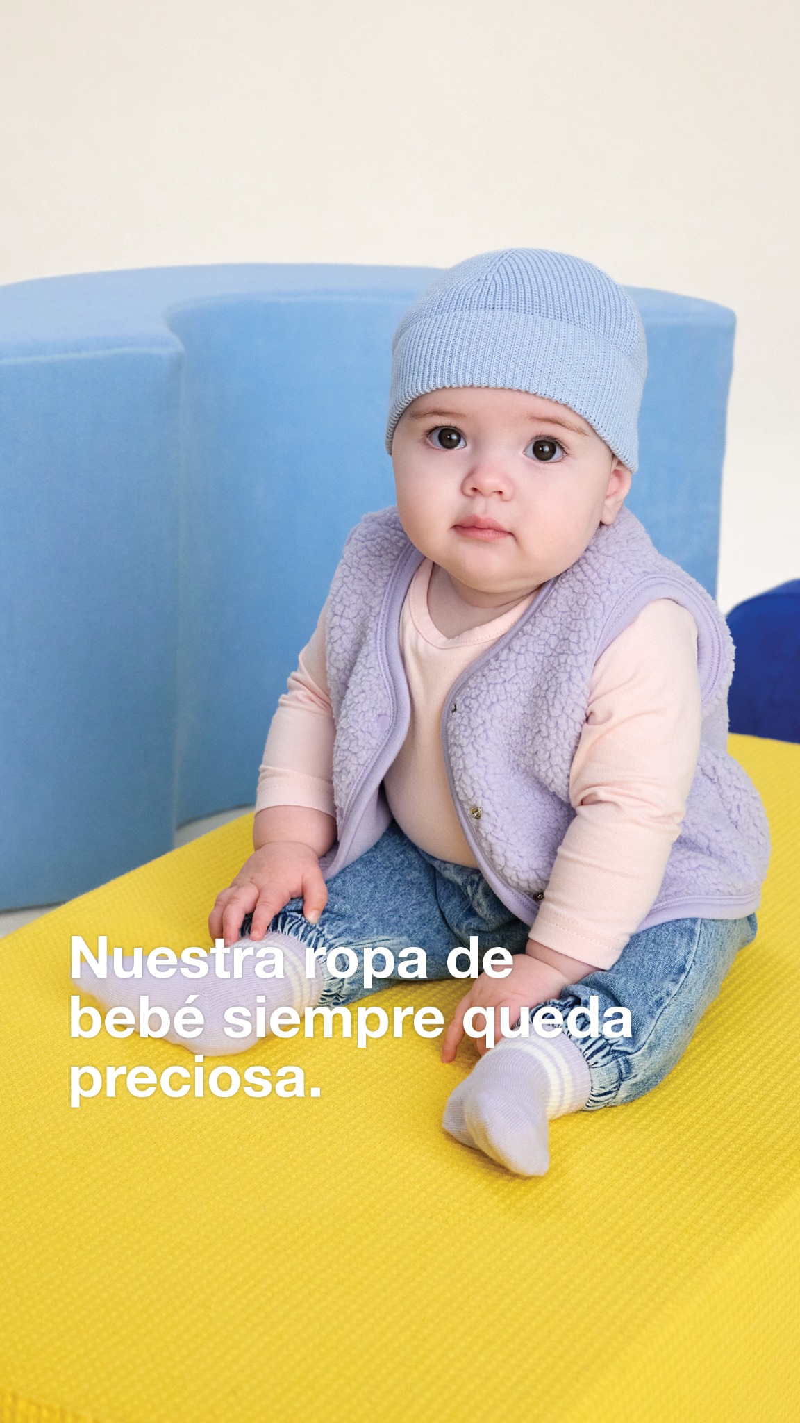 Zeeman Facebook ad: Nuestra colección de bebé.