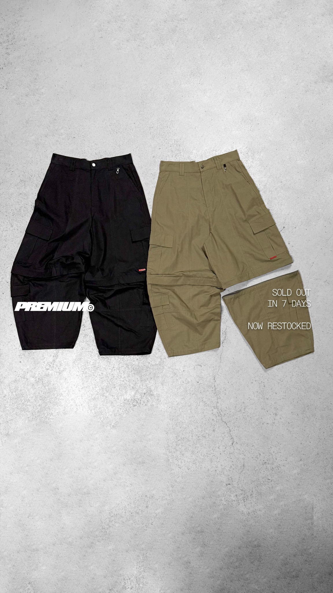 Premium Clothing Co. Facebook ad