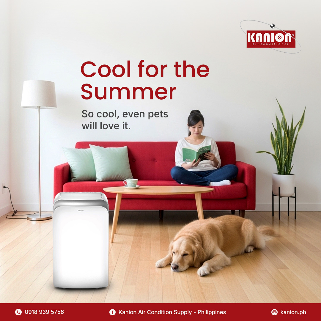 Kanion Air Condition Supply - Philippines Facebook ad: Get your Kanion Aircon today!