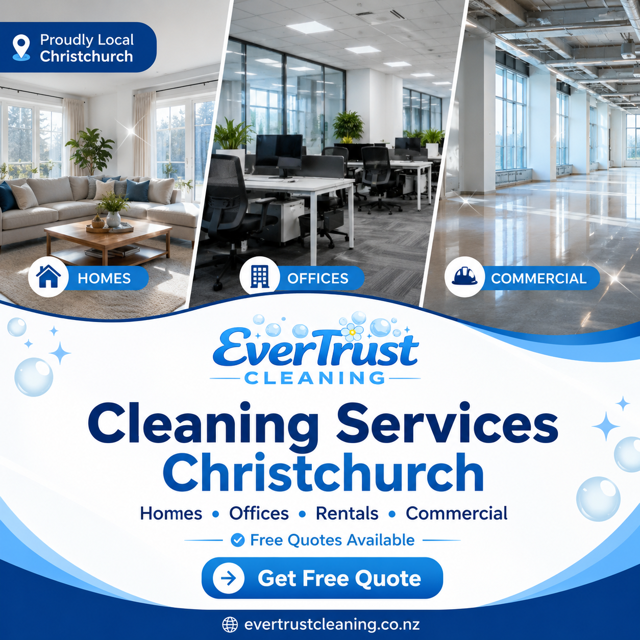 Evertrust Cleaning Facebook ad