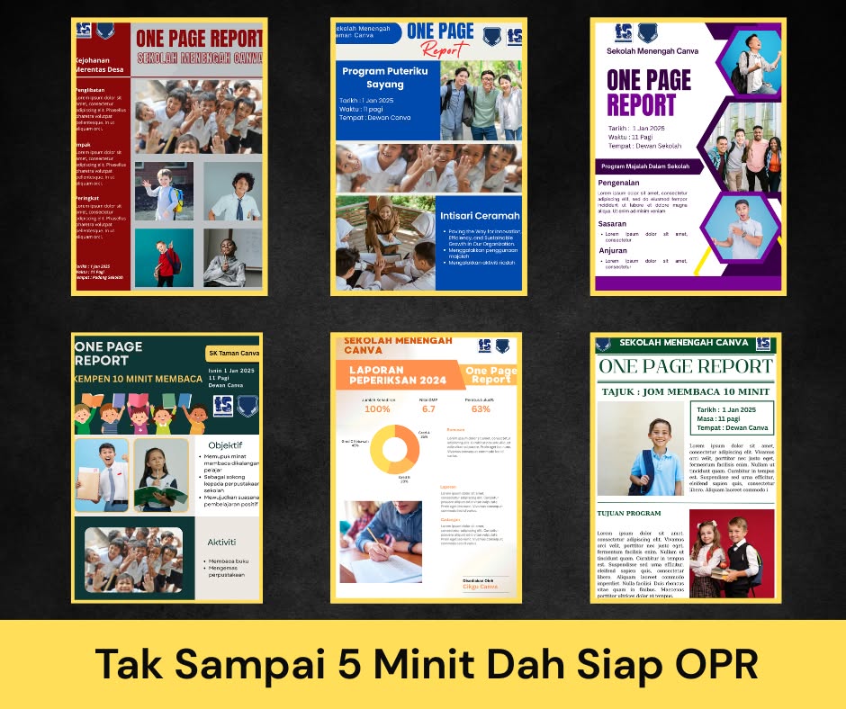 Abe Canva Facebook ad: Readymade Template Canva Untuk Cikgu