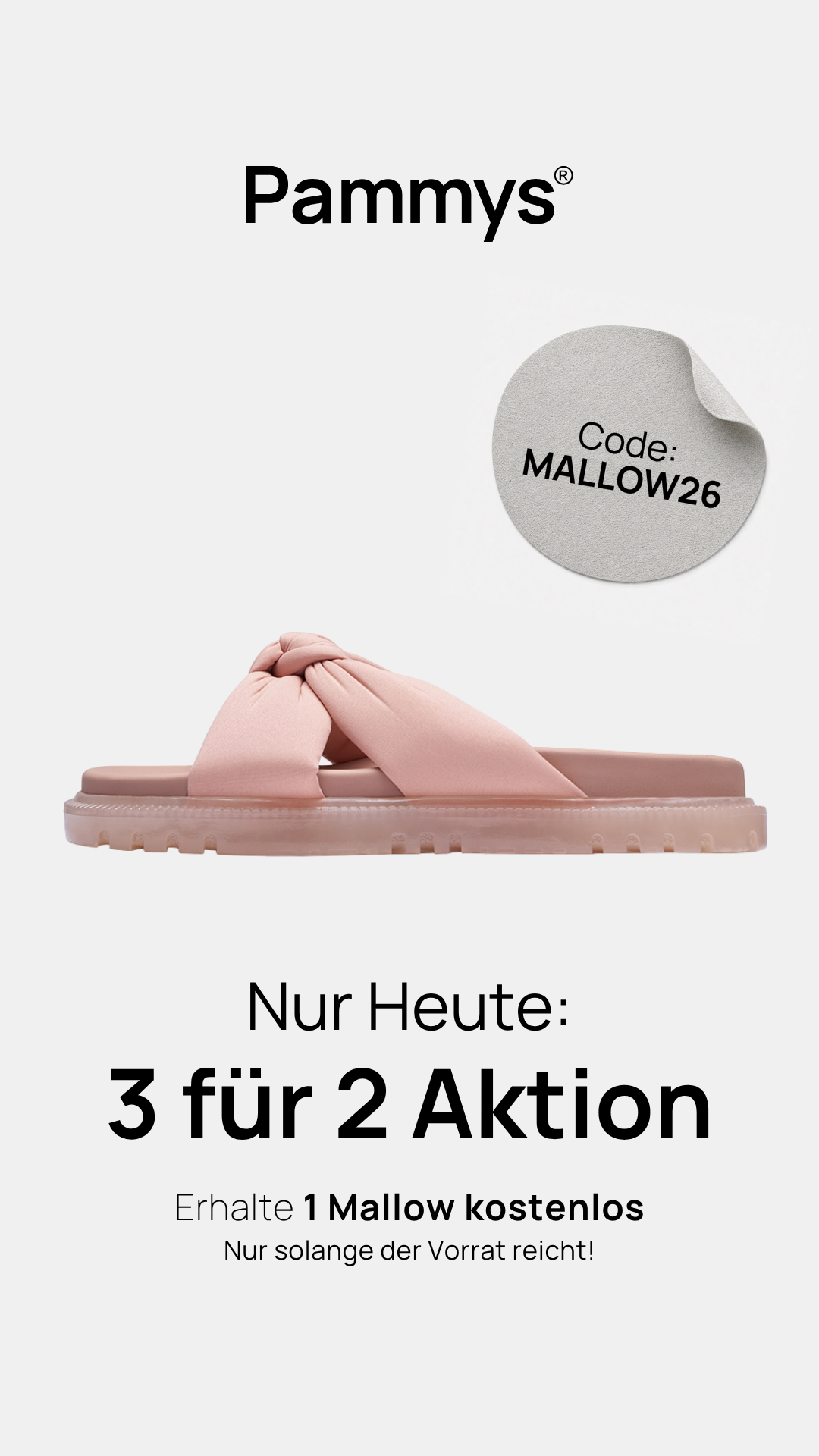 Pammys Facebook ad