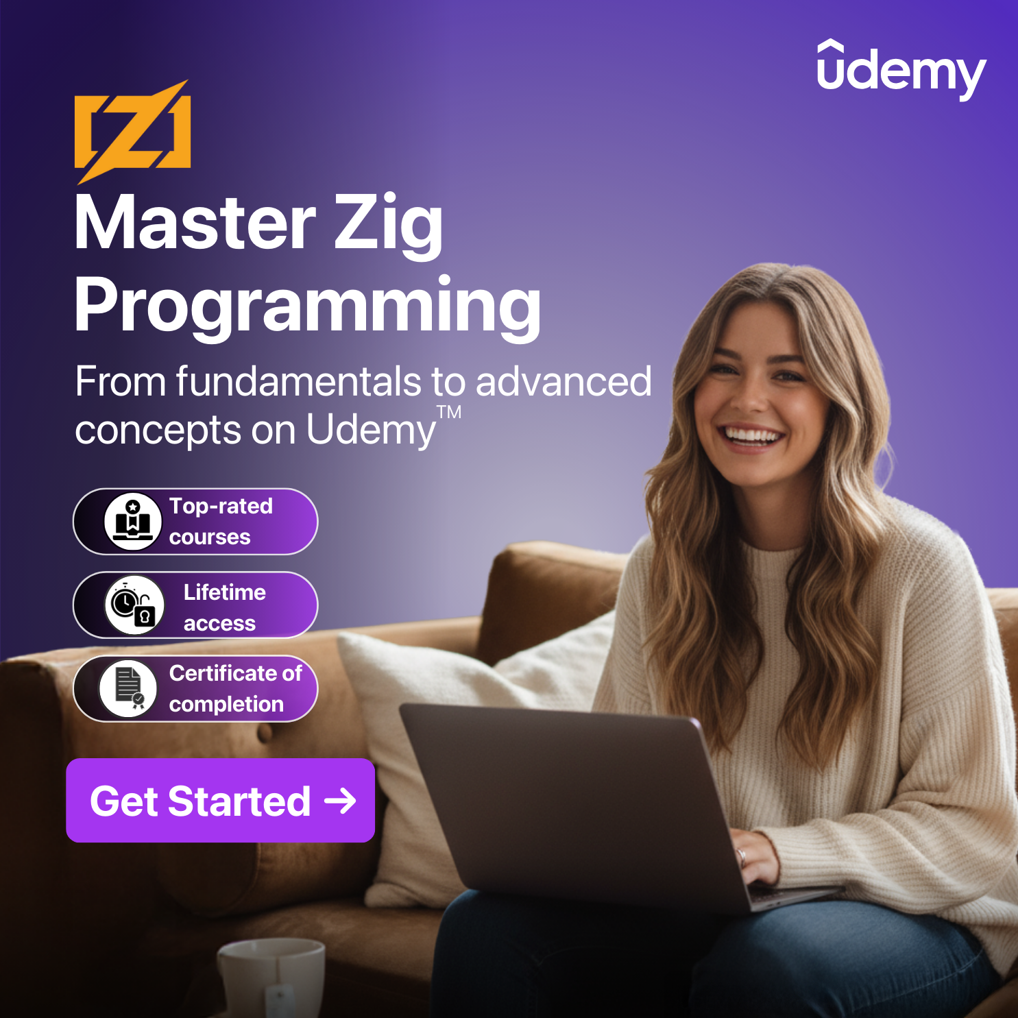 Udemy Facebook ad