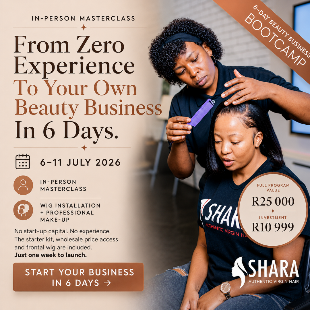 Shara Hair SA Facebook ad
