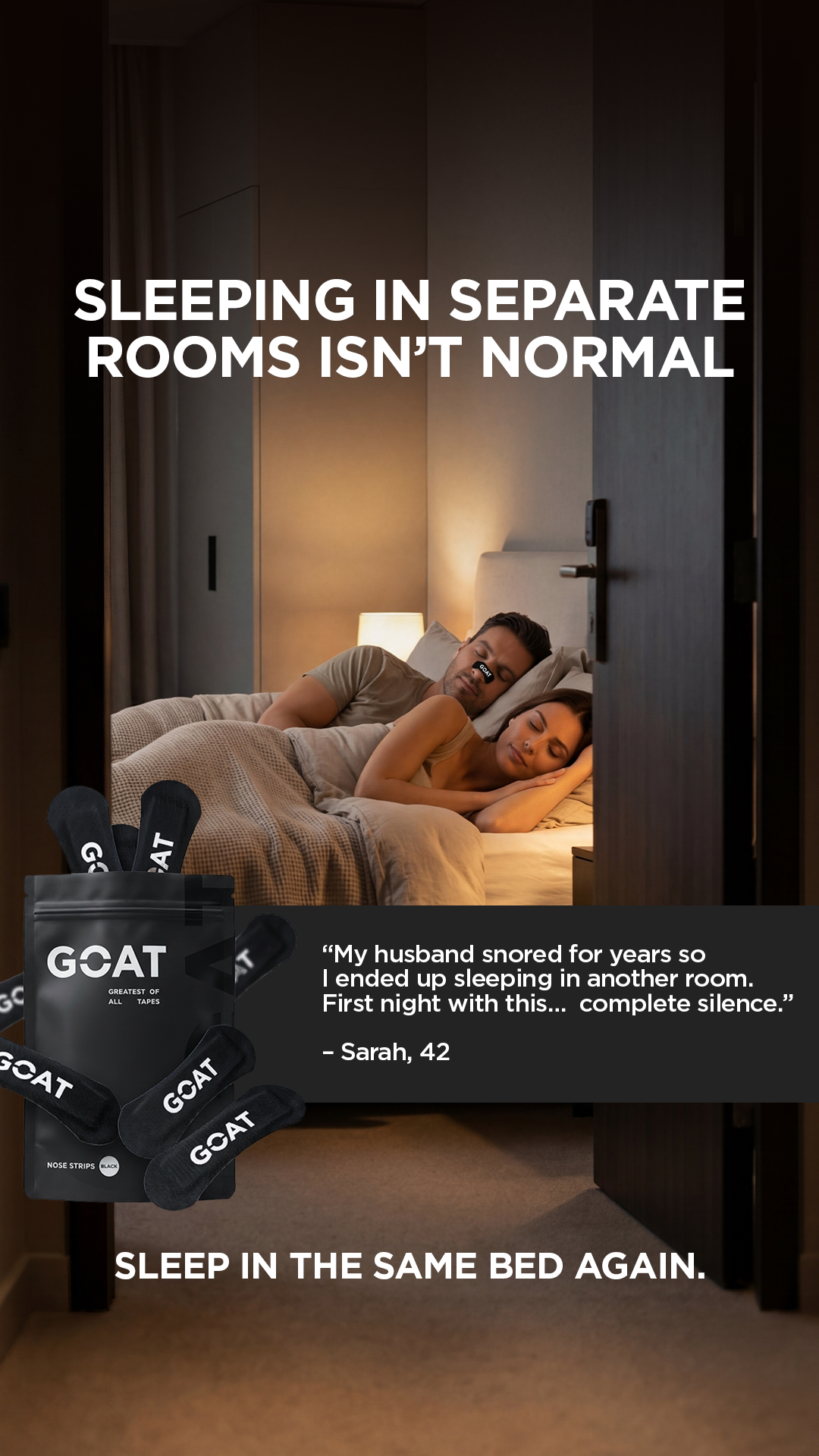 The GOAT  Facebook ad