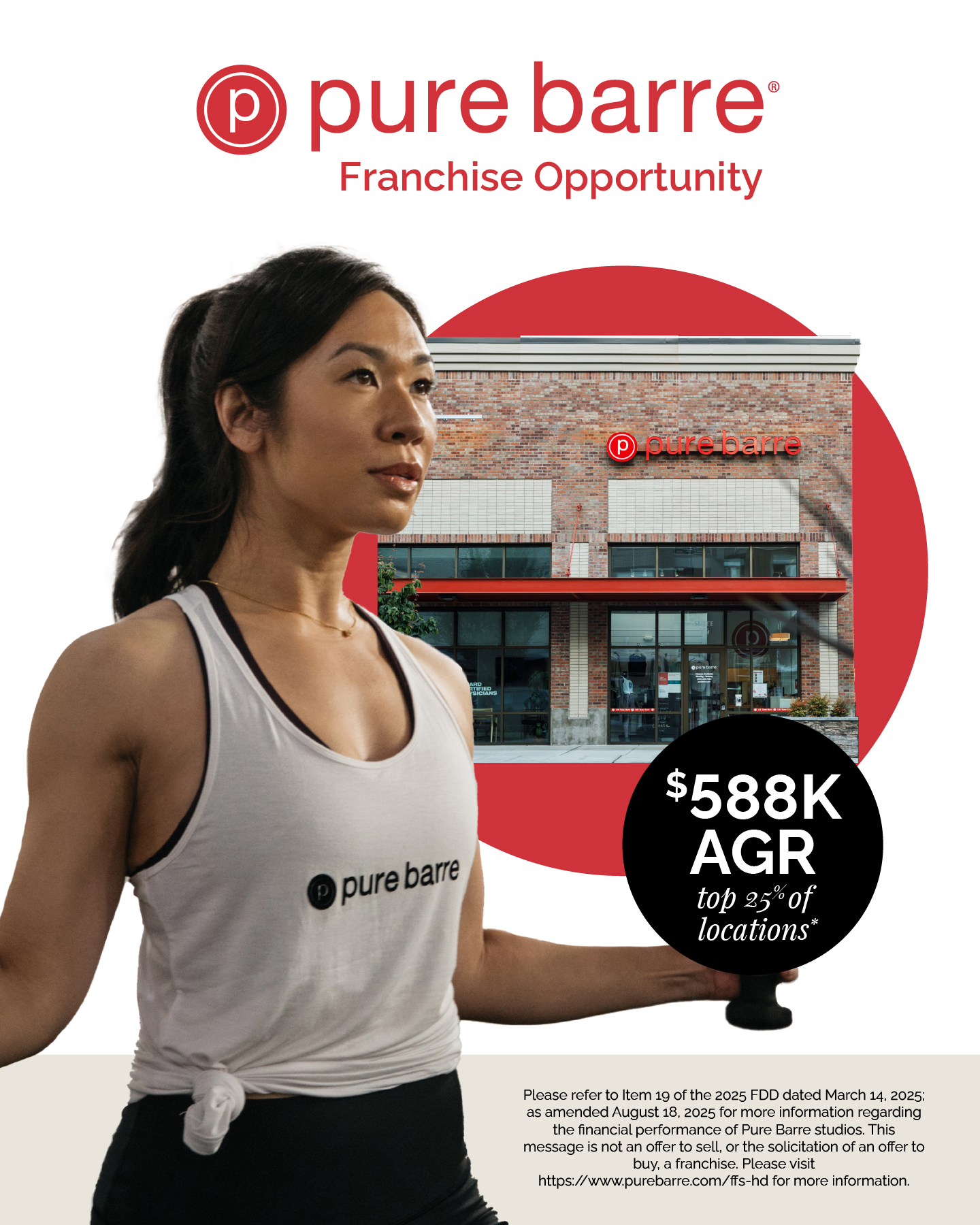 Pure Barre Facebook ad from Feb 9, 2026