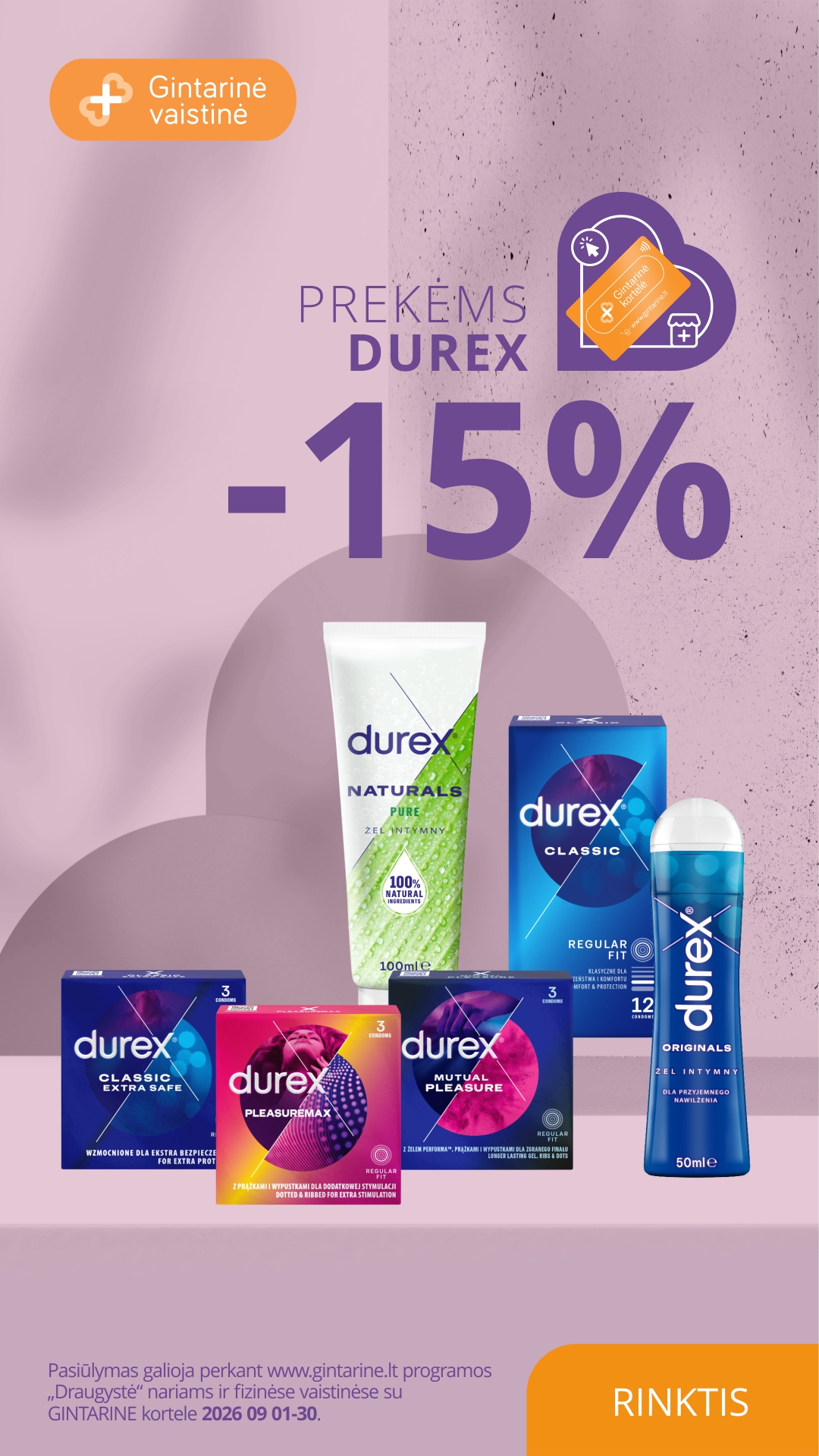 Gintarinė Vaistinė Facebook ad: TOP PREKĖS