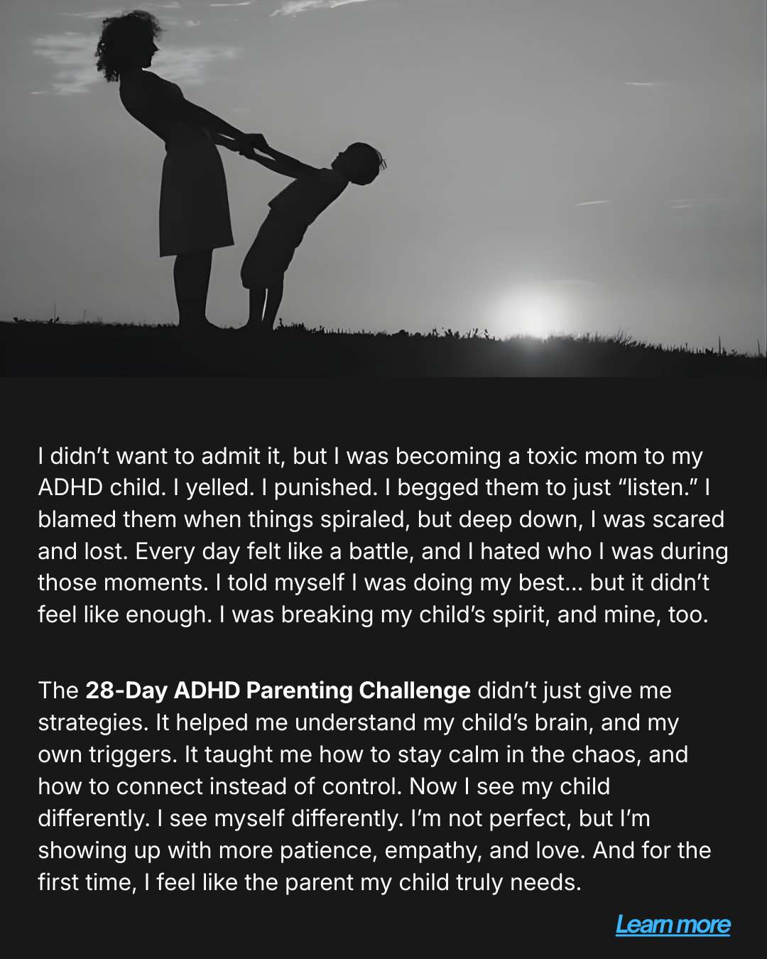 Parenting Leader Facebook ad