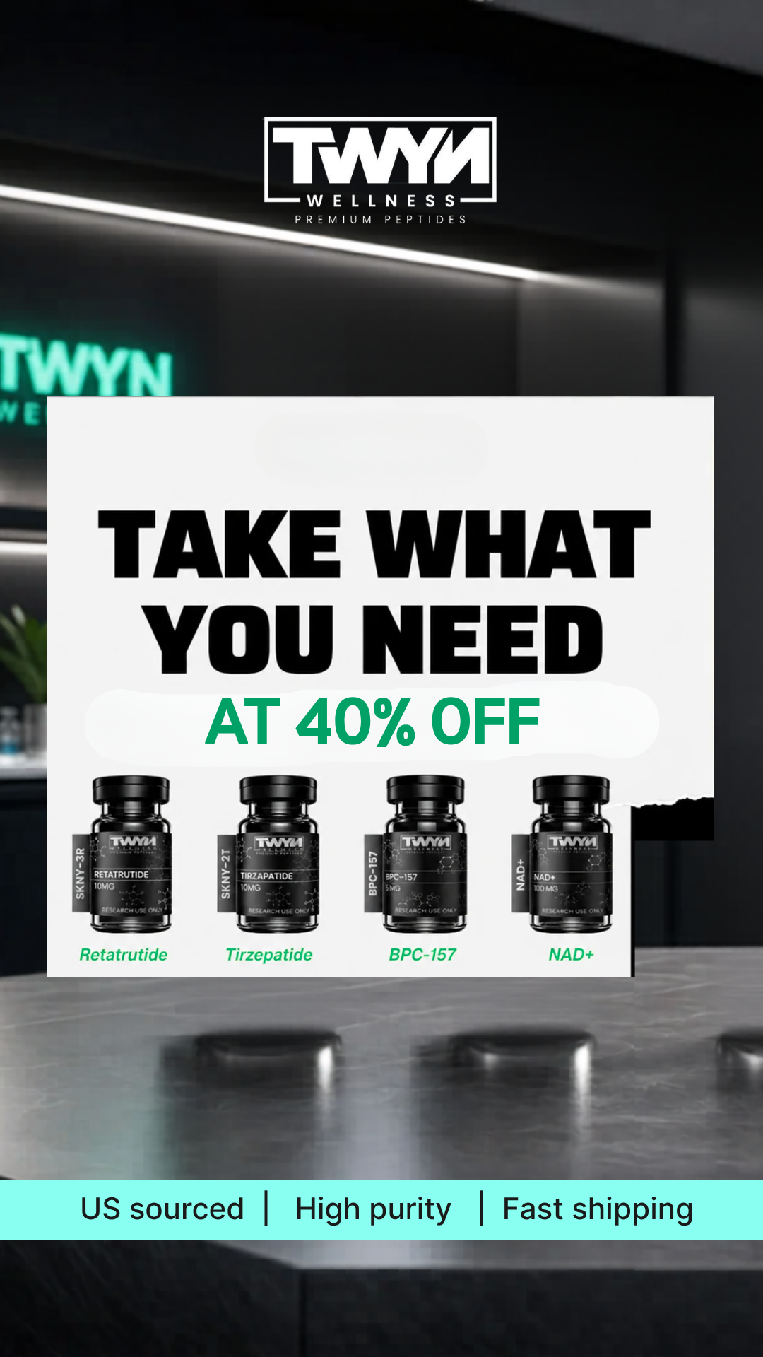TWYN Wellness Facebook ad from Jun 12, 2026