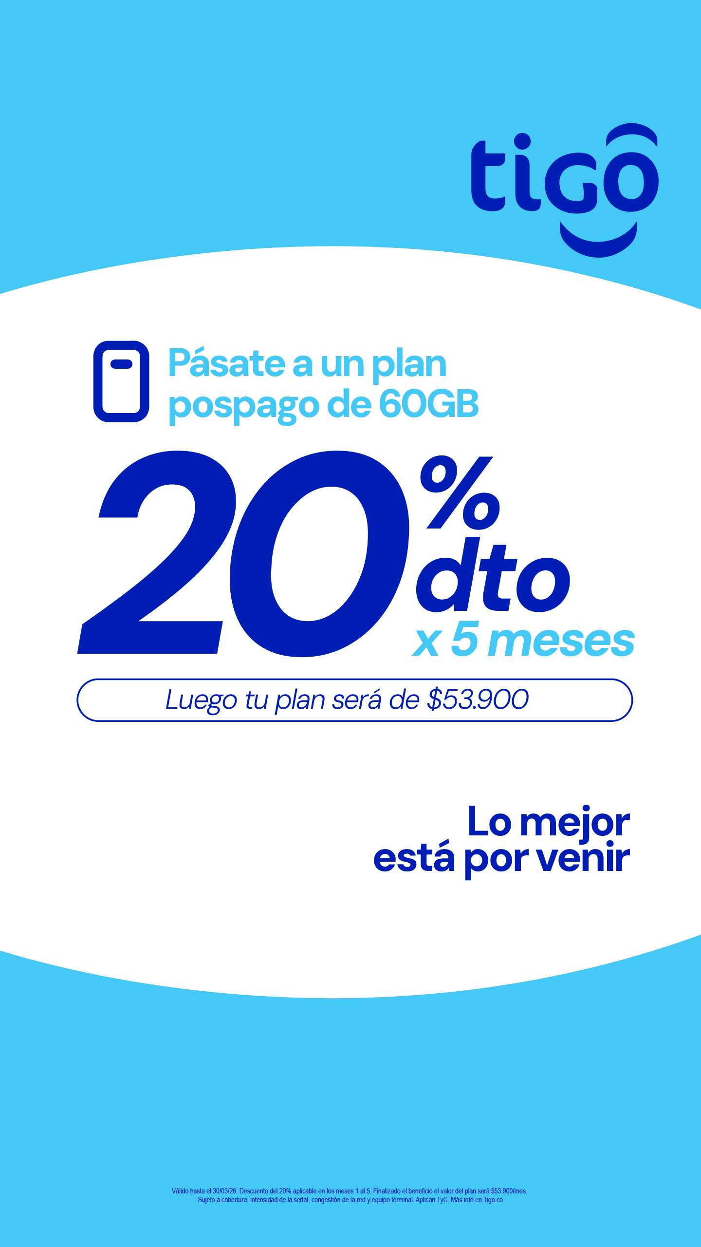 Tigo Colombia Facebook ad