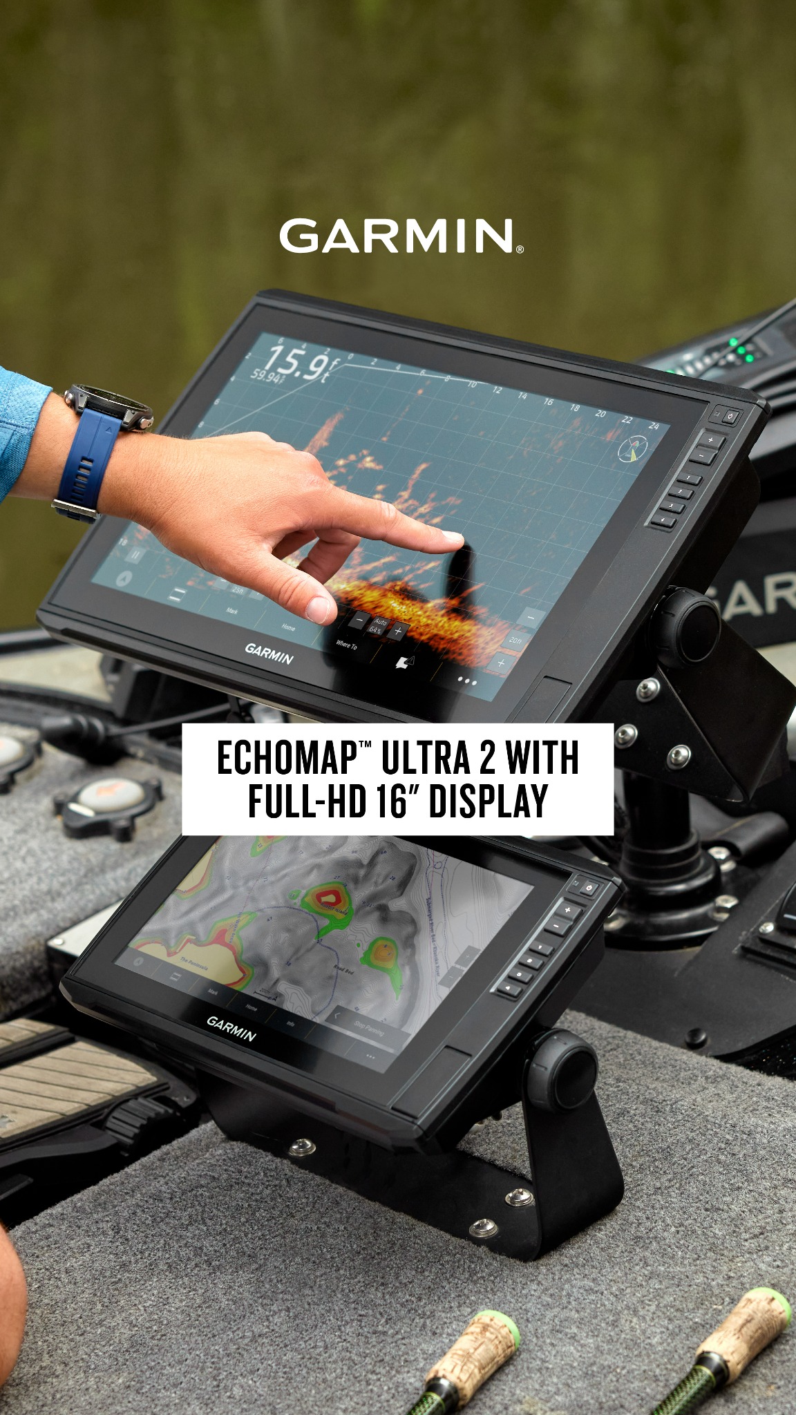 Garmin Fish & Hunt Facebook ad
