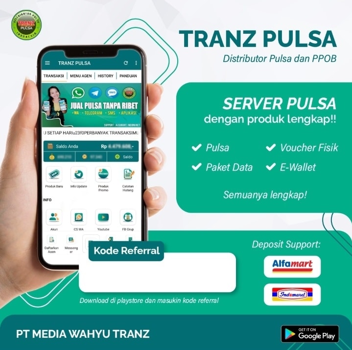 TRANZ Pulsa Facebook ad: 1x jual pulsa itu untungnya 1.200-2000.bisa jual paling…
