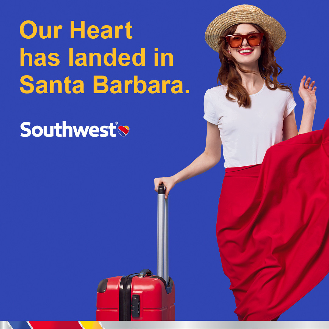 Visit Santa Barbara Facebook ad: Ready for vacation?