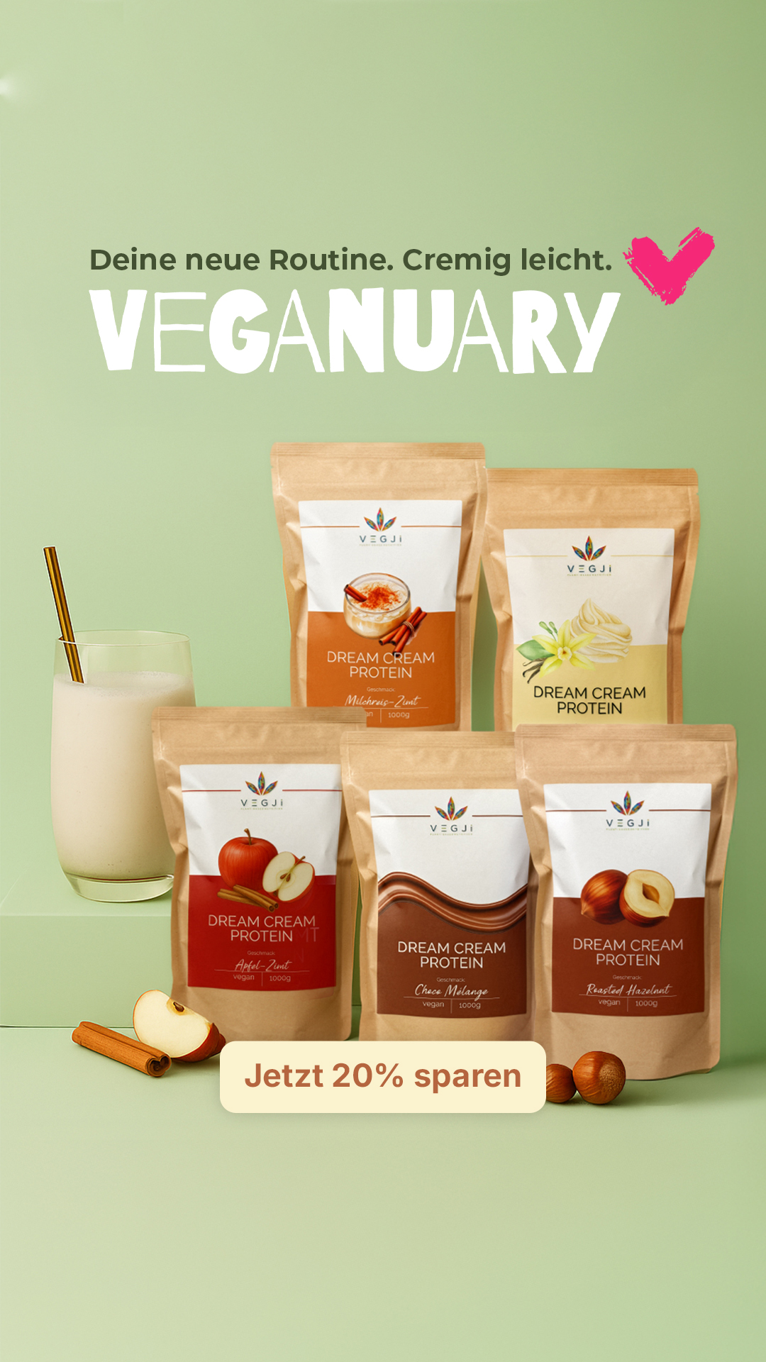 Vegan Fitness & Foods Facebook ad from Jan 19, 2026