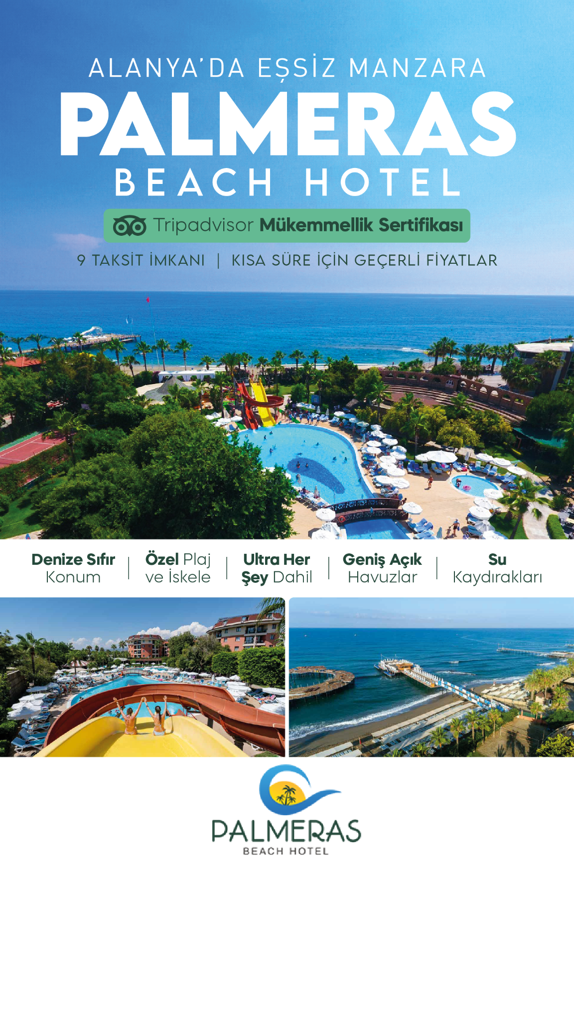 Palmeras Beach Hotel Facebook ad from Mar 12, 2026