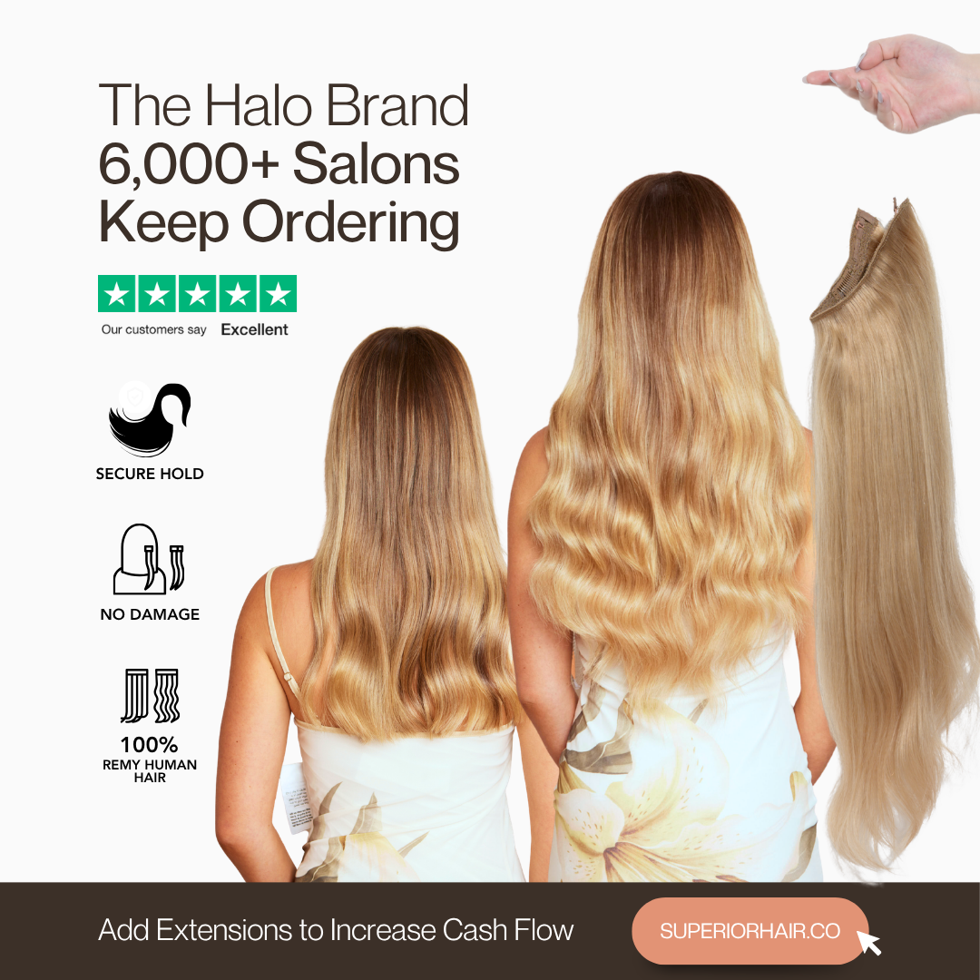 Superior Hair Extensions Facebook ad