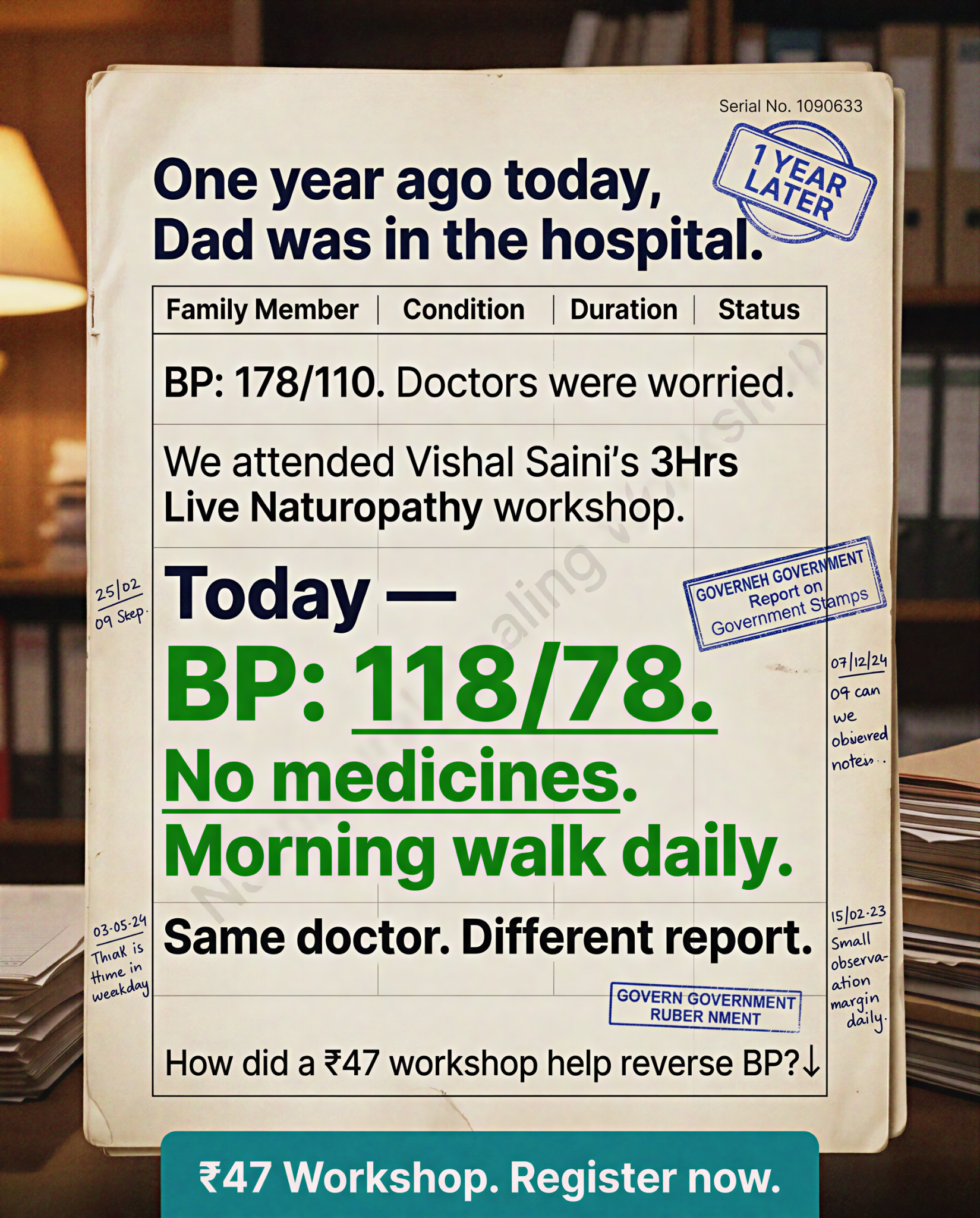 Go Nature - Naturopathy Healing Facebook ad