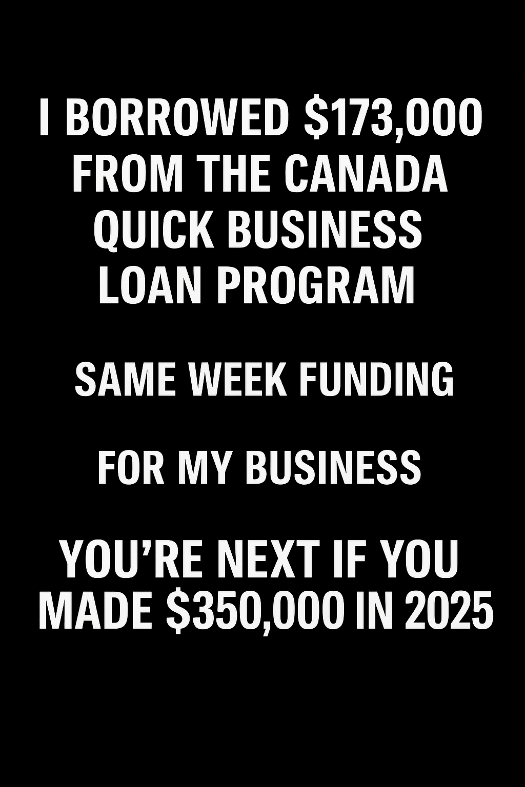 Financement Canadien Facebook ad from Dec 9, 2025