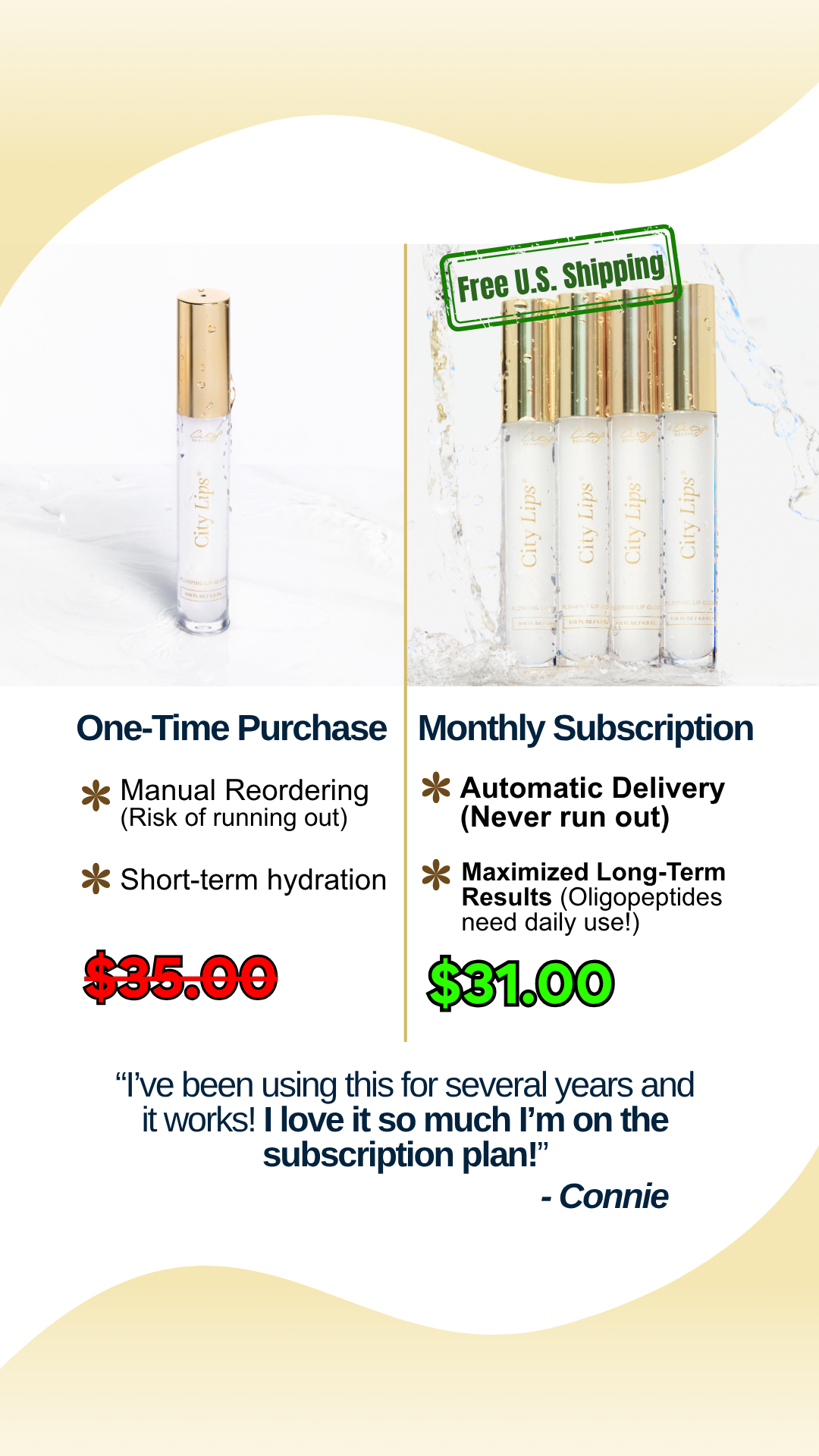 City Beauty Facebook ad