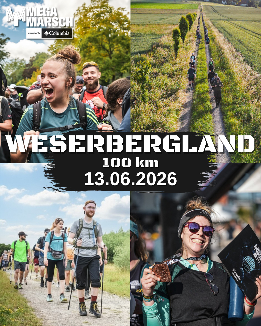 Megamarsch Facebook ad