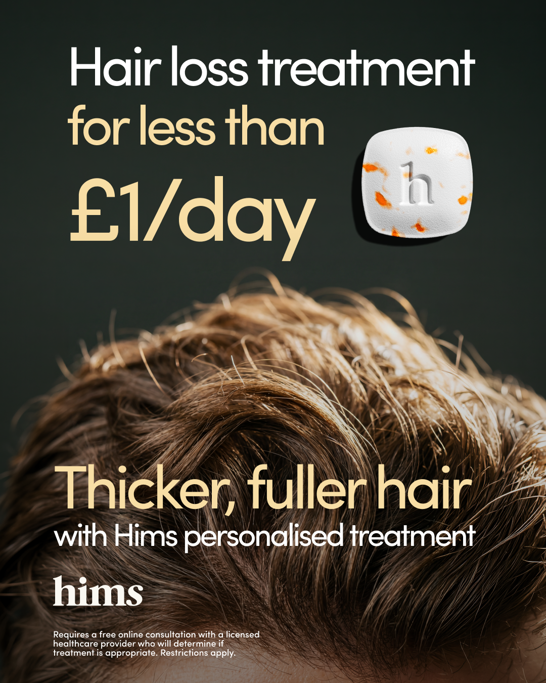 hims Facebook ad