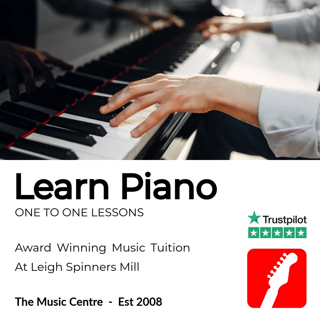 The Music Centre Tuition Facebook ad: Leigh Piano Lessons