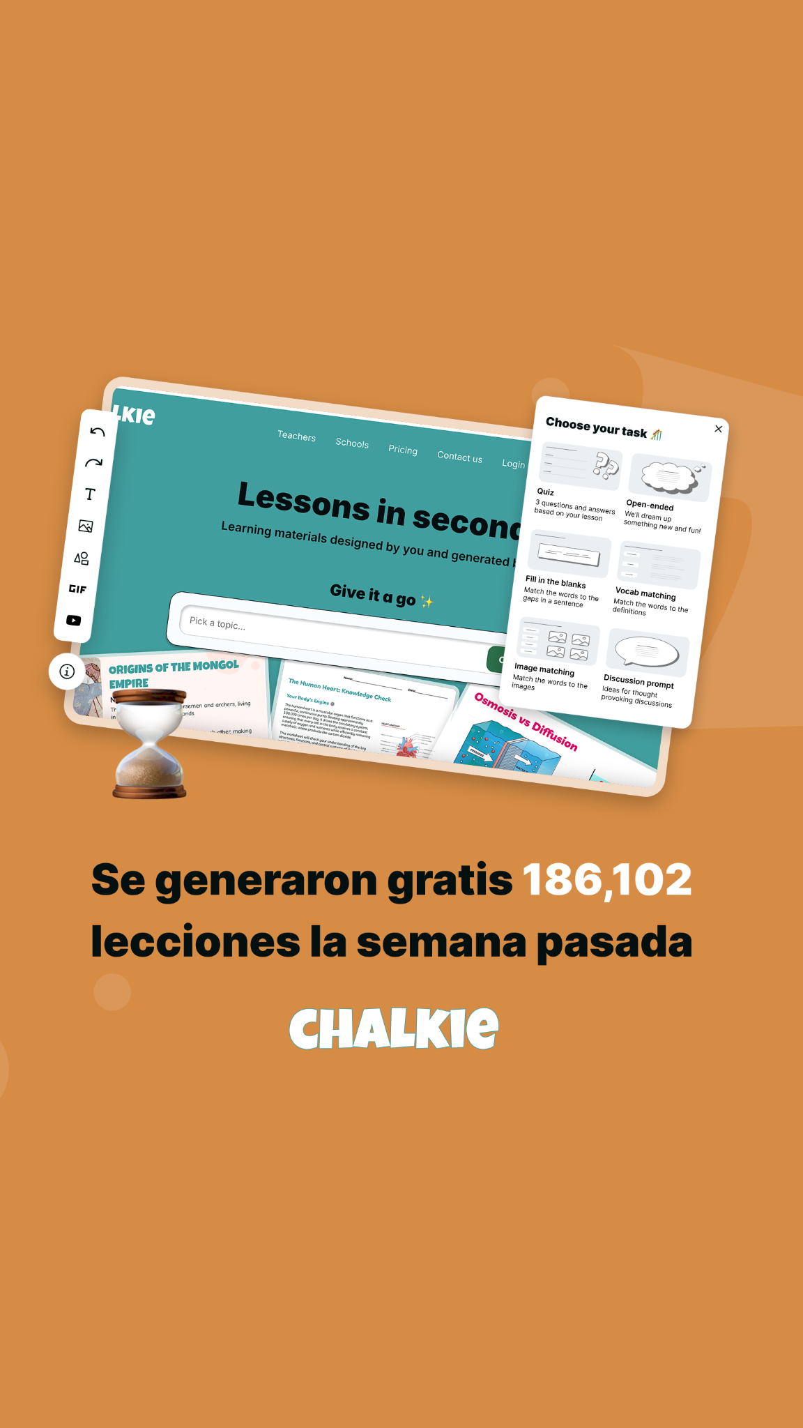 Chalkie AI Facebook ad