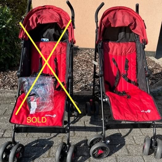 Yuri Britto Facebook ad: Safety 1st Pushchair