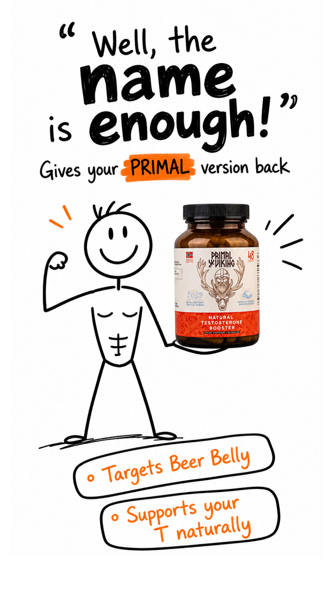 Primal Viking Facebook ad