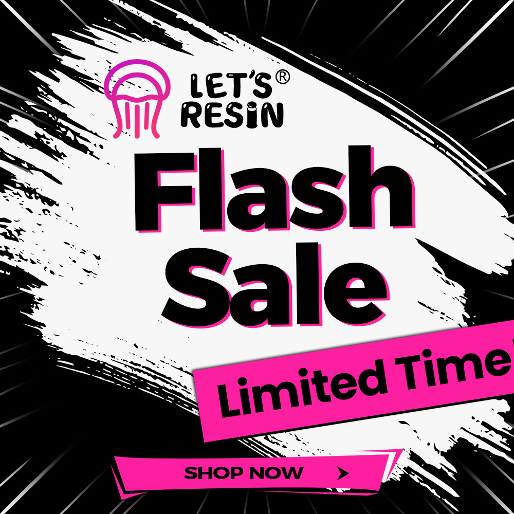 Let's Resin Facebook ad: Deals disappear fast, don’t miss this Flash Sale!