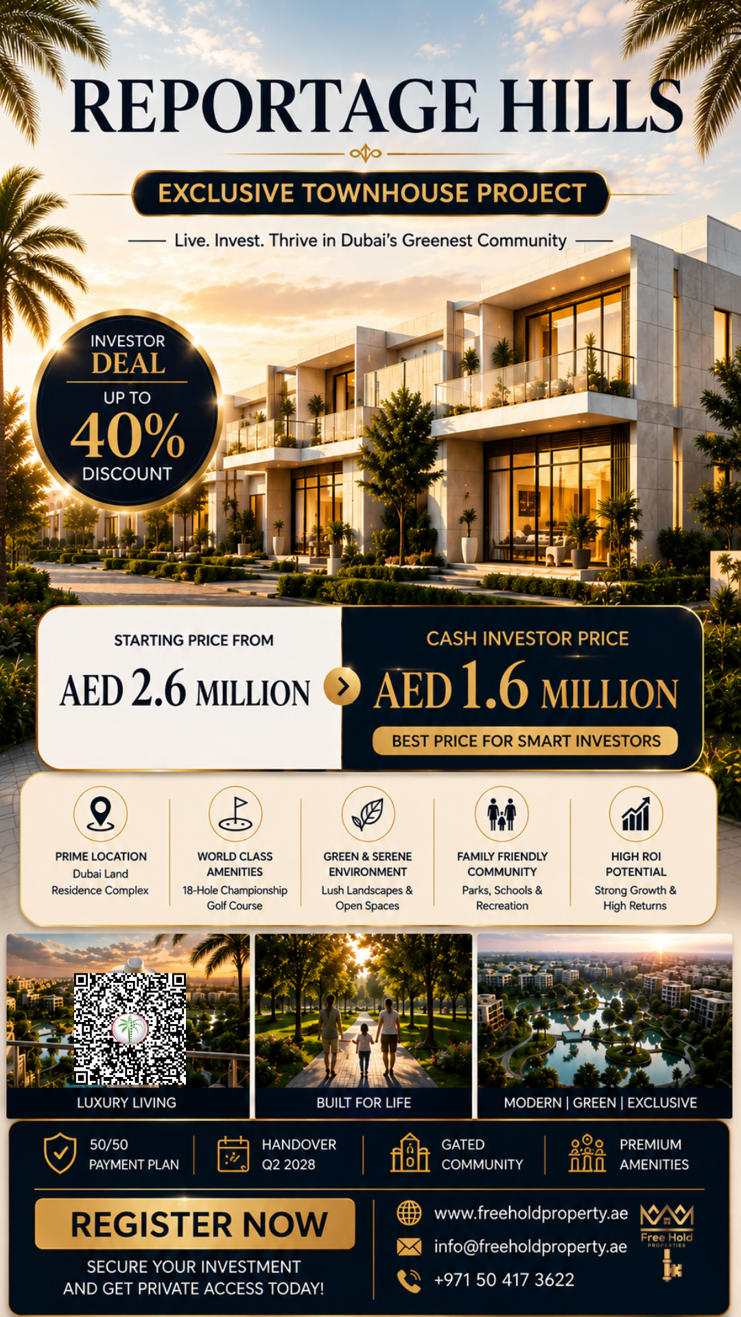 Free Hold Properties LLC Facebook ad