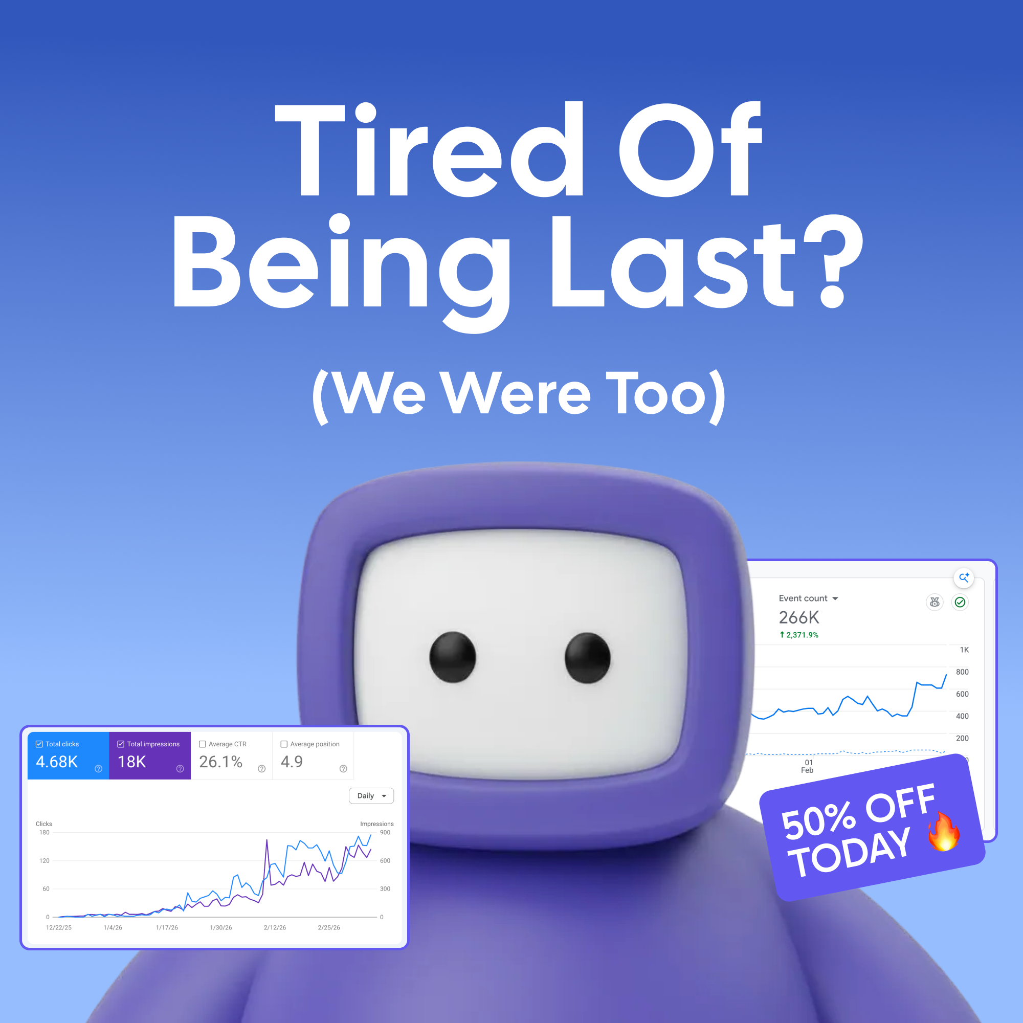 Soro SEO Facebook ad: Rank #1 on Google