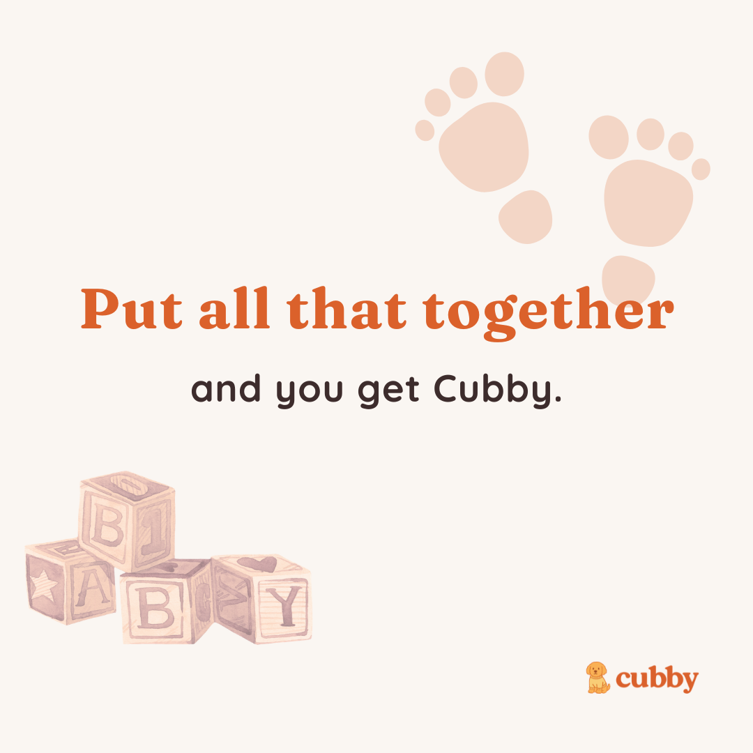 Cubby Facebook ad