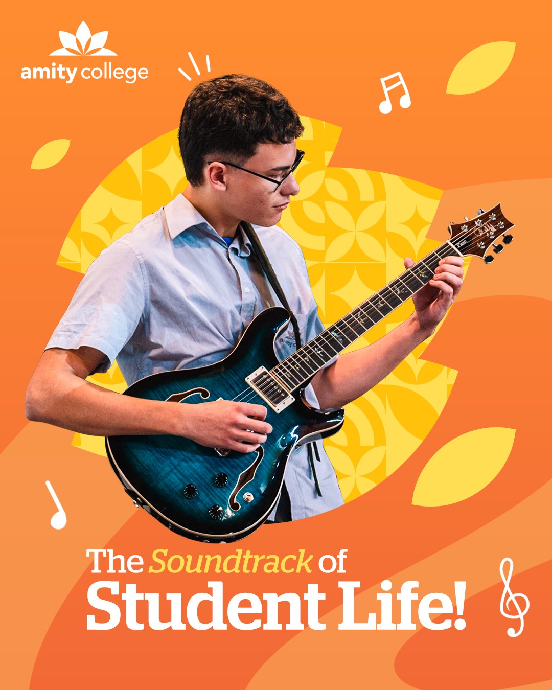 Amity College Facebook ad: Amity College - Inspire, Explore, Achieve