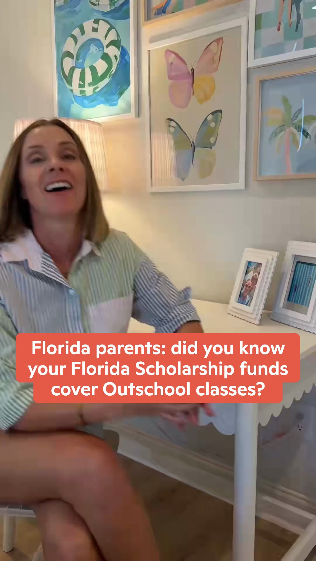 Outschool Facebook ad: 5-Star Online Classes for Kids