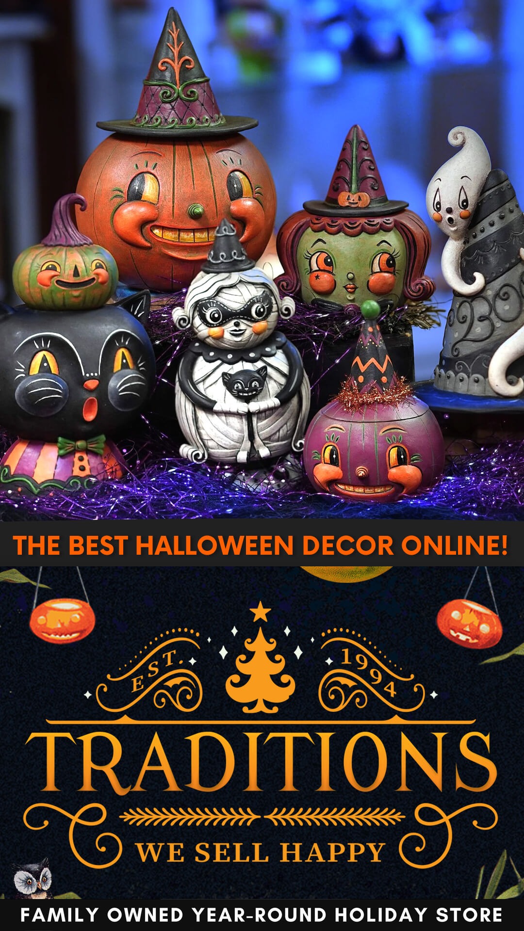 Traditions Year-Round Holiday Store Facebook ad