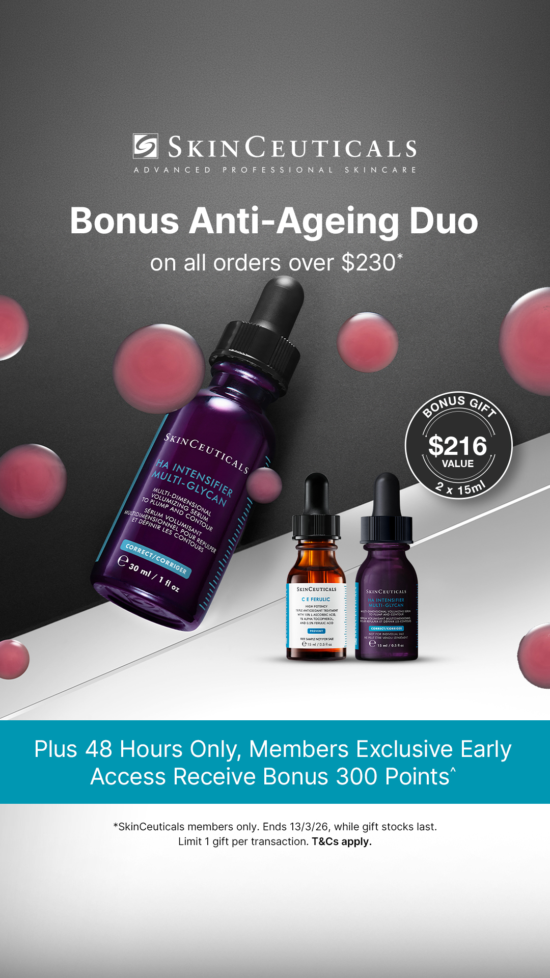 SkinCeuticals Facebook ad