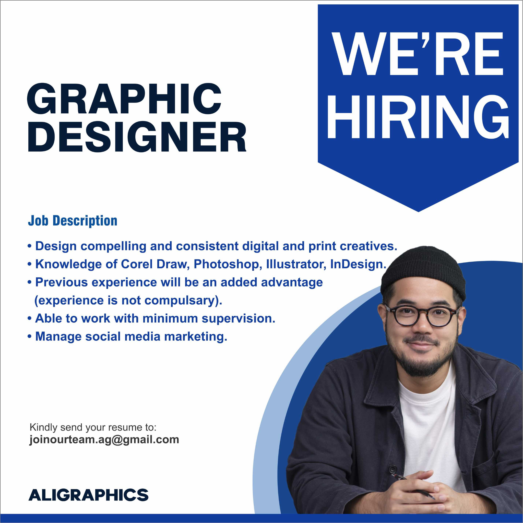 Aligraphics Facebook ad