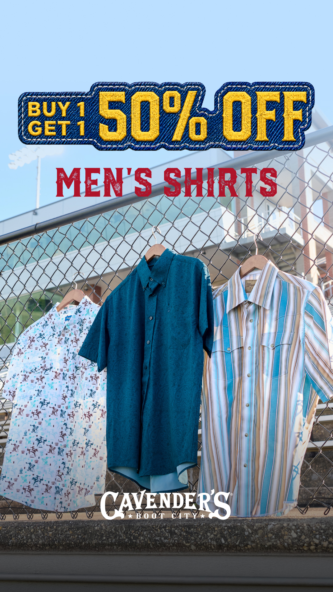 Cavender's Facebook ad