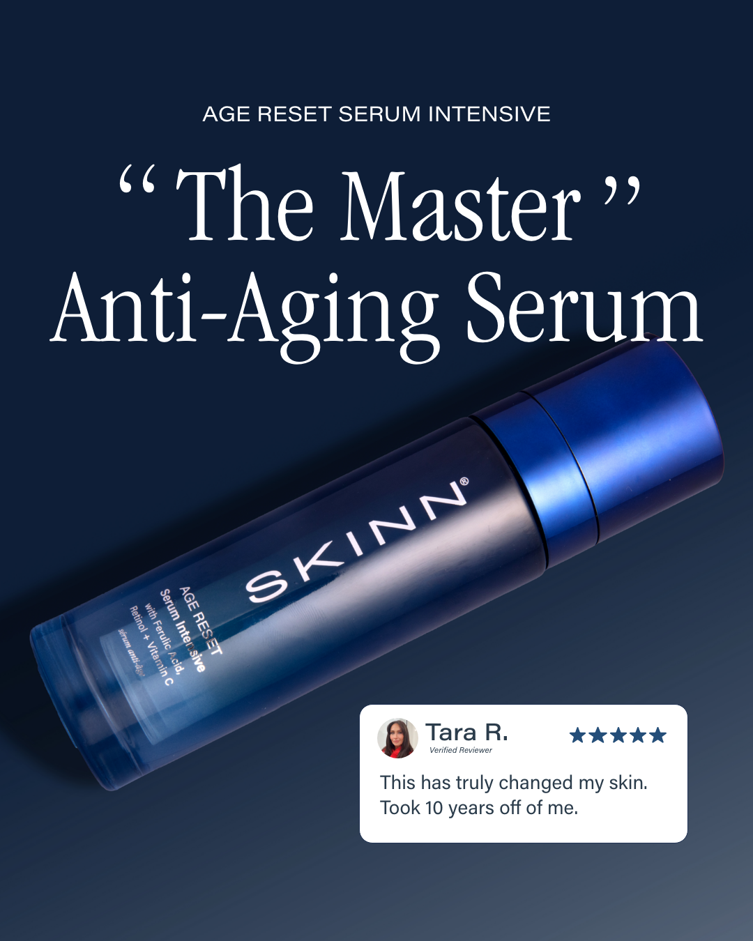 SKINN Cosmetics Facebook ad