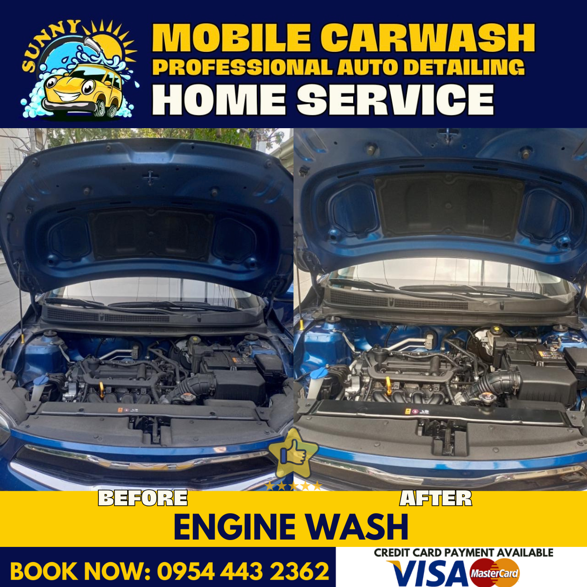 Sunny's Mobile Car Wash Facebook ad
