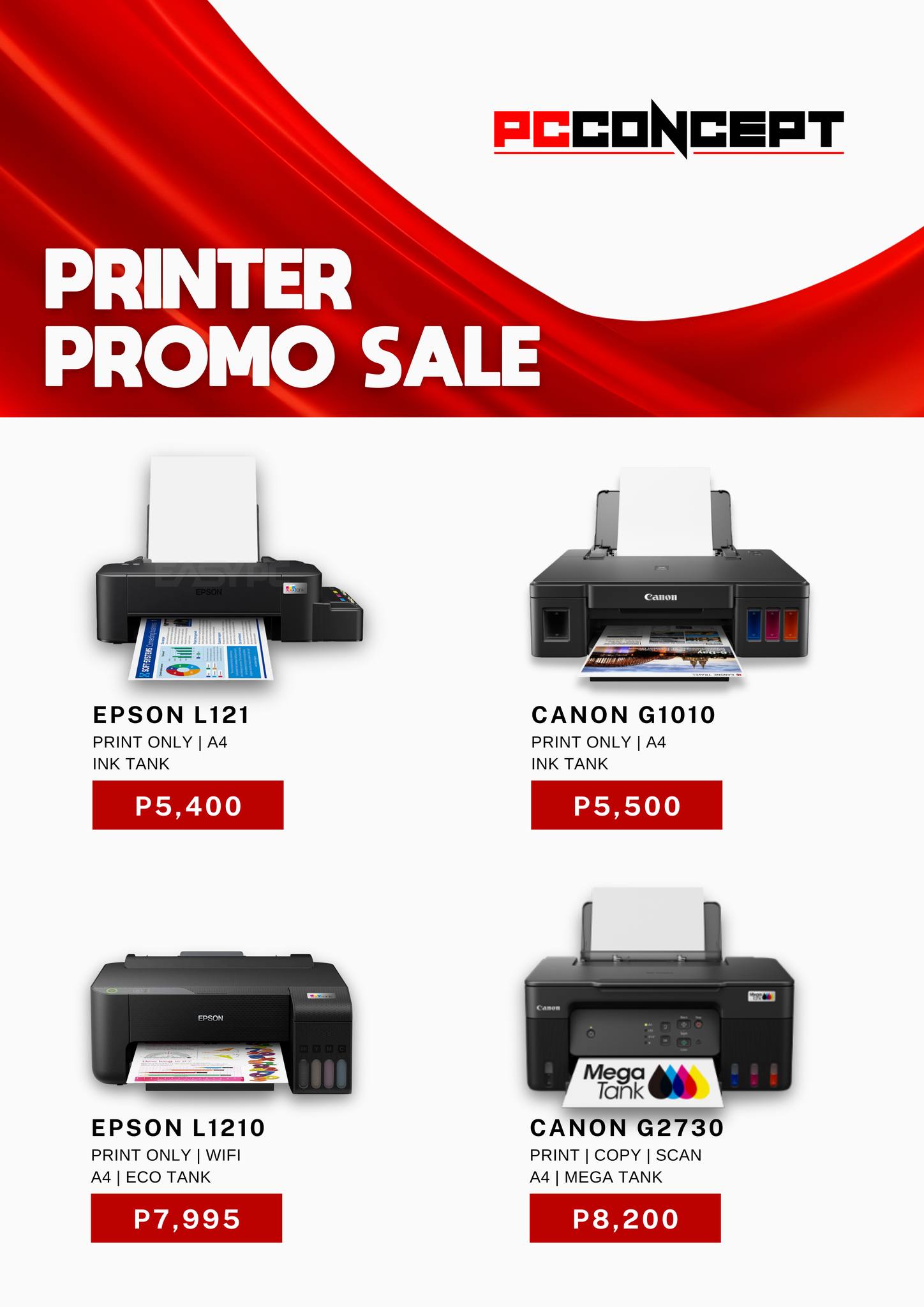 PC Concept San Fernando Facebook ad: Kailangan mo ba ng Brand New Printer with…