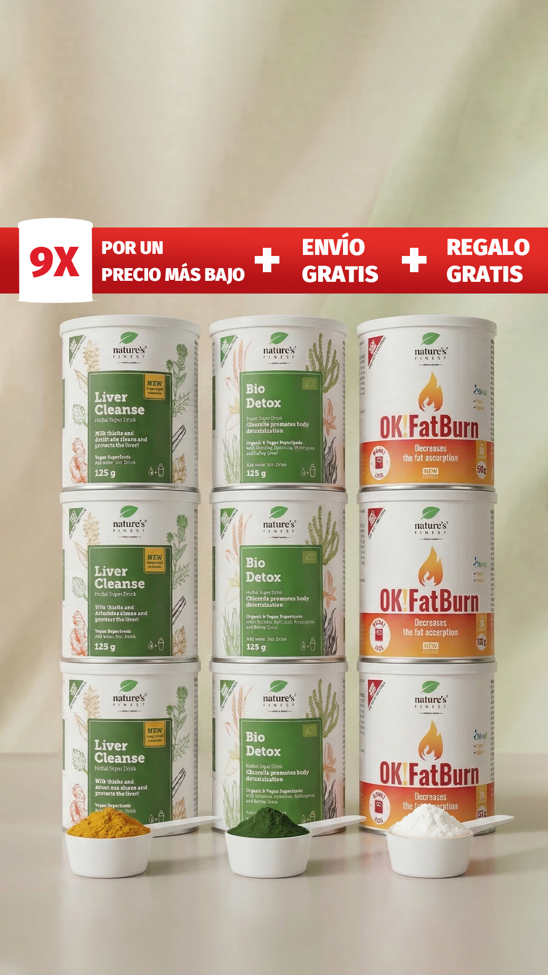 Nature's Finest España Facebook ad