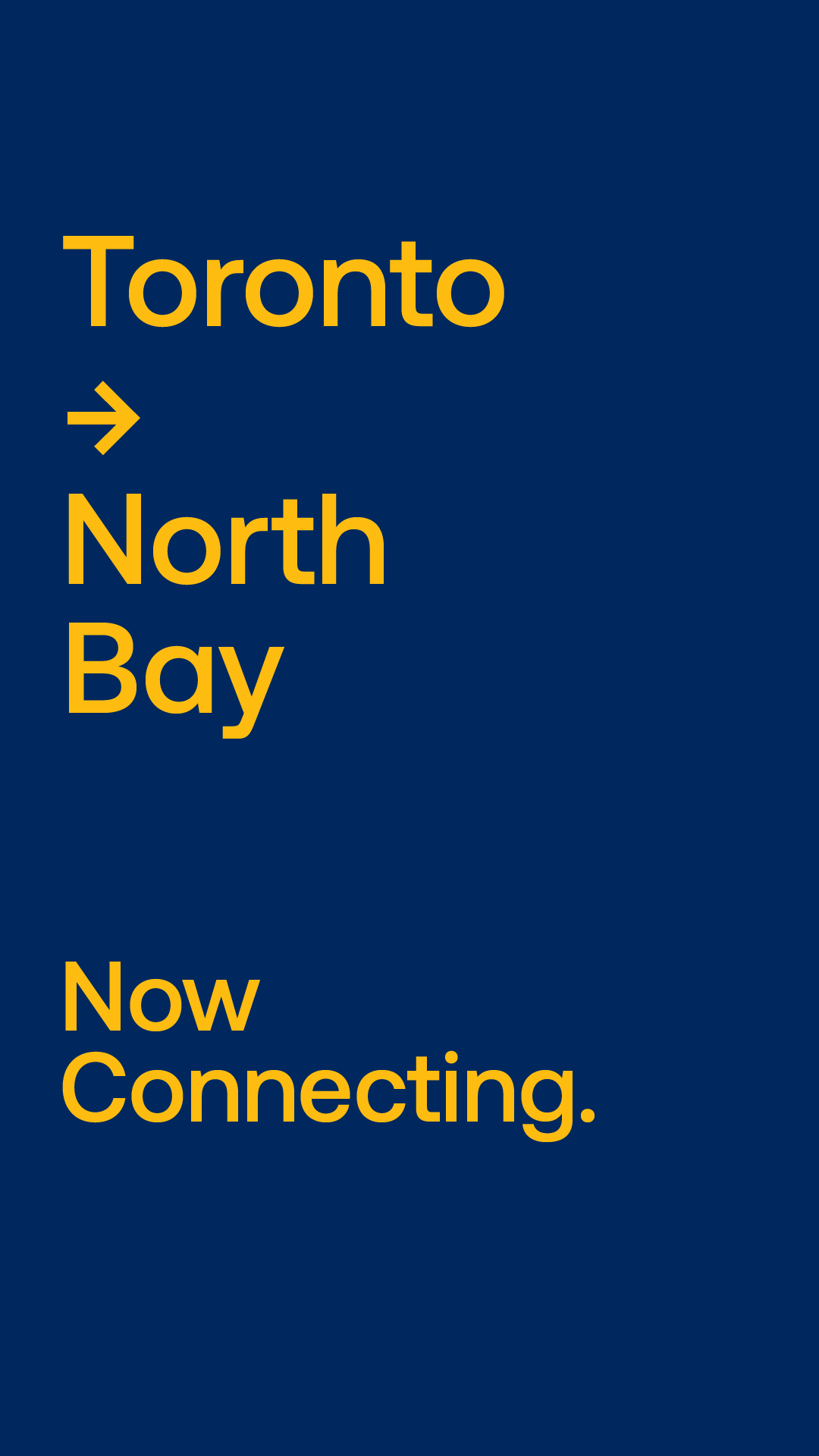 Ontario Northland Facebook ad