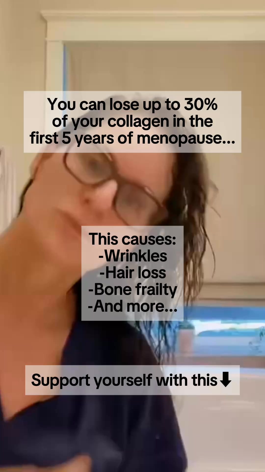 The Pause Life by Dr. Mary Claire Haver Facebook ad: Collagen for Menopause